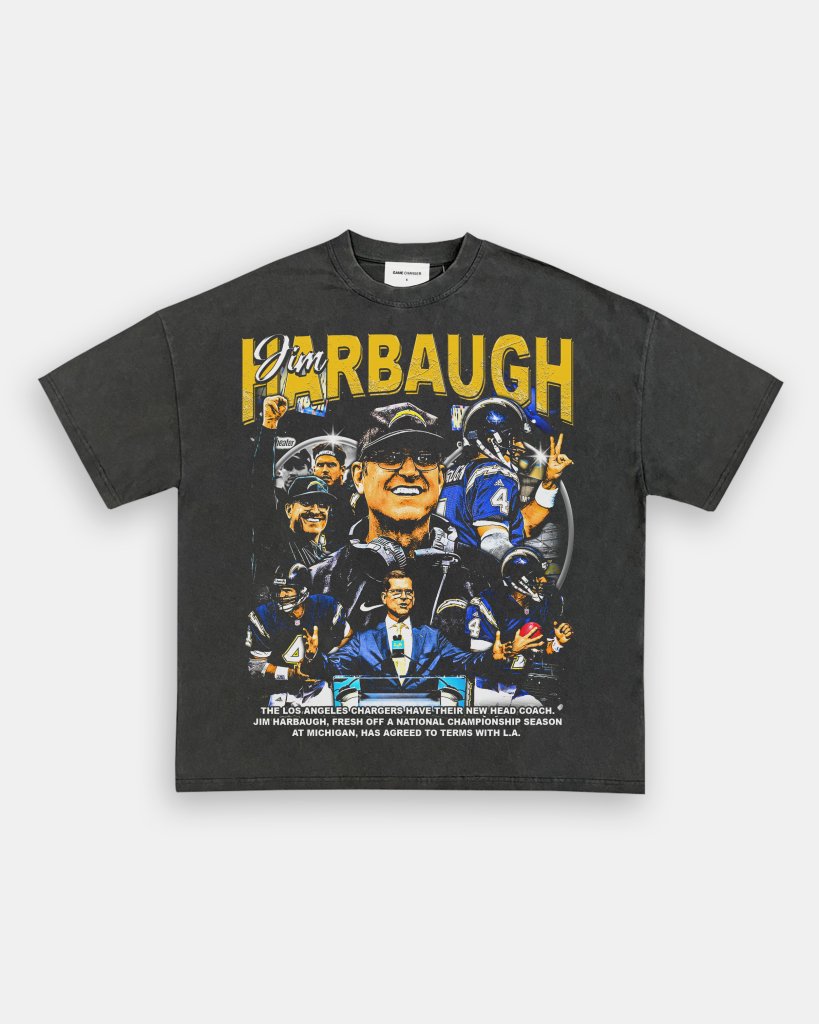 JIM HARBAUGH V2 TEE - clothing by TeeHivey.com (Image 3)
