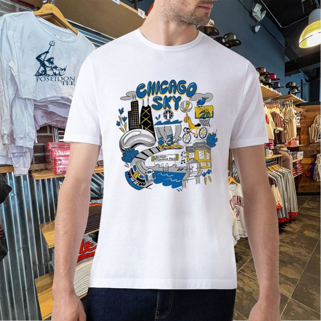 Joe Kraft Chicago Sky T-shirt