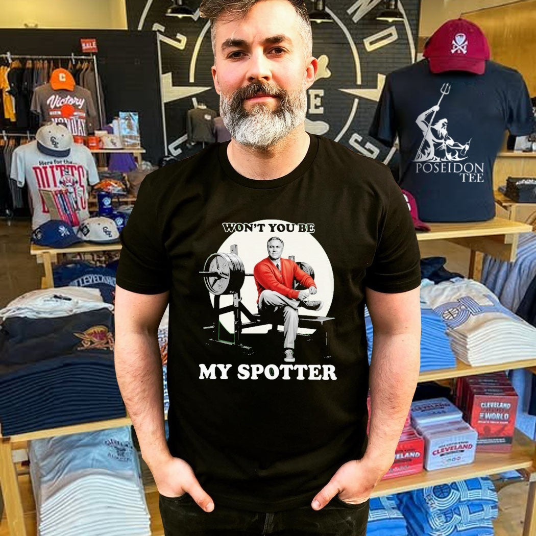 John Meadows Won’t You Be My Spotter T-shirt