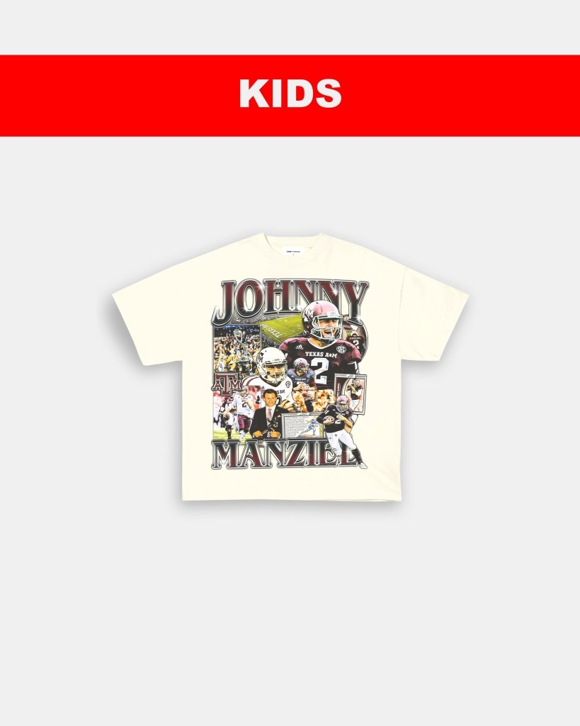 JOHNNY MANZIEL - KIDS TEE - clothing by TeeHivey.com (Image 4)