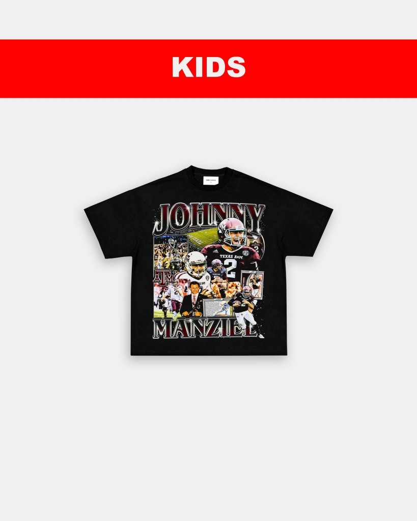 JOHNNY MANZIEL - KIDS TEE - clothing by TeeHivey.com (Image 3)