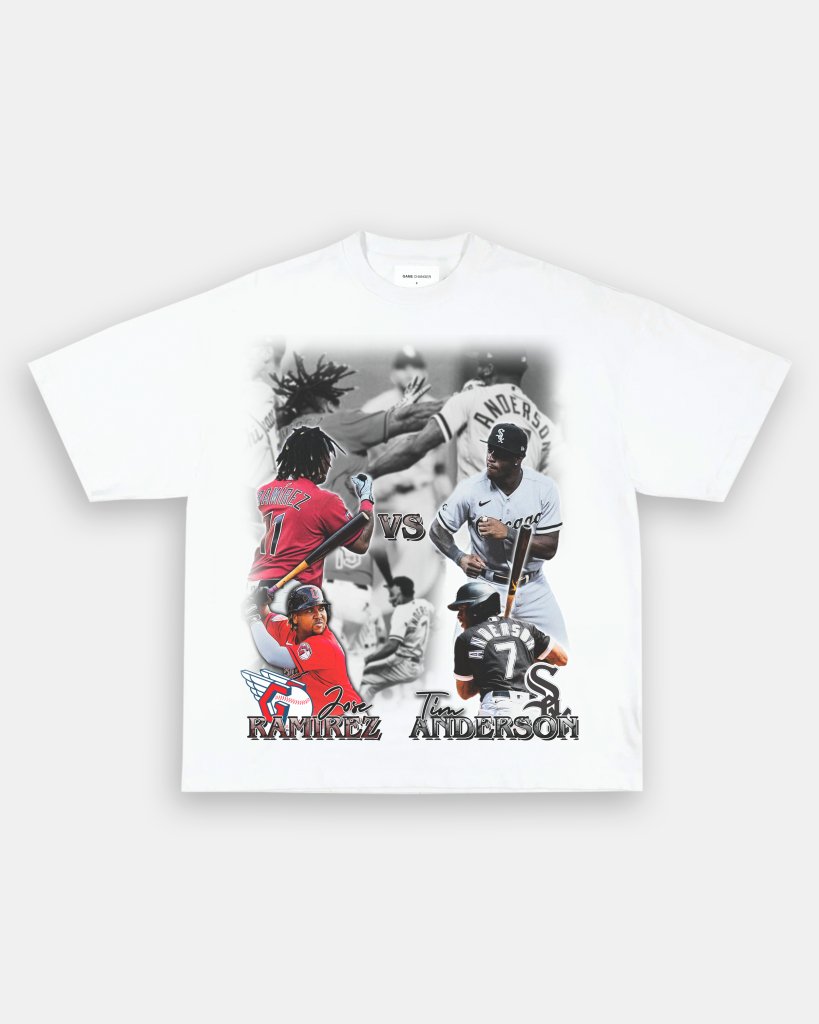 JOSE RAMIREZ VS TIM ANDERSON TEE - clothing by TeeHivey.com (Image 2)