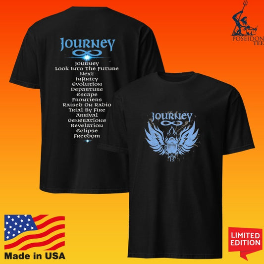 Journey Albums Tie-dye T-shirt