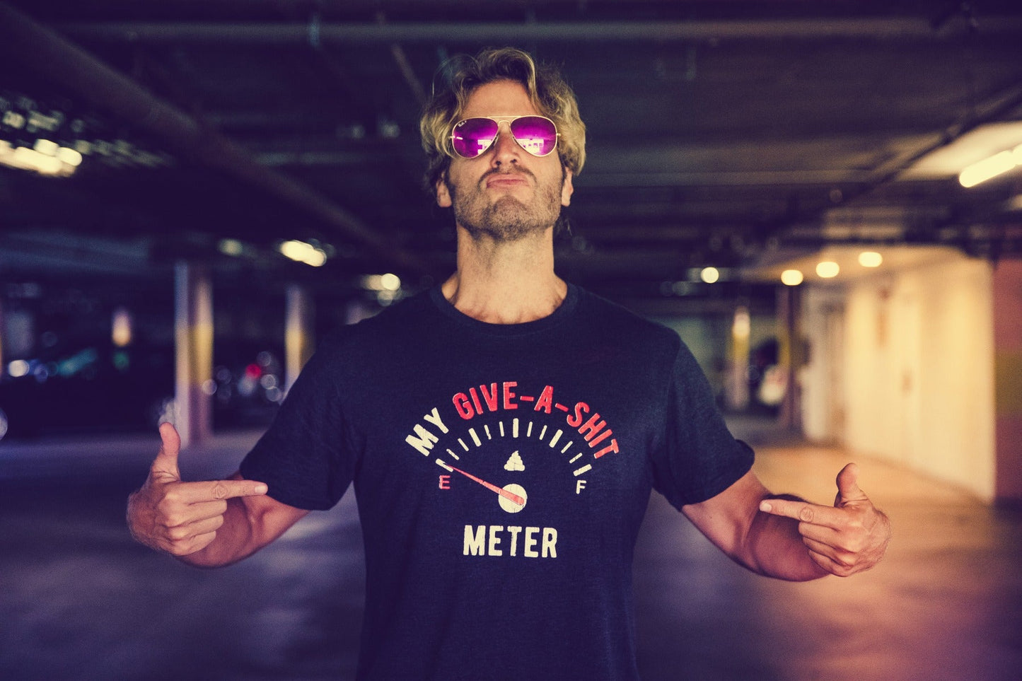 My Give-A-Shit Meter Men's T Shirt