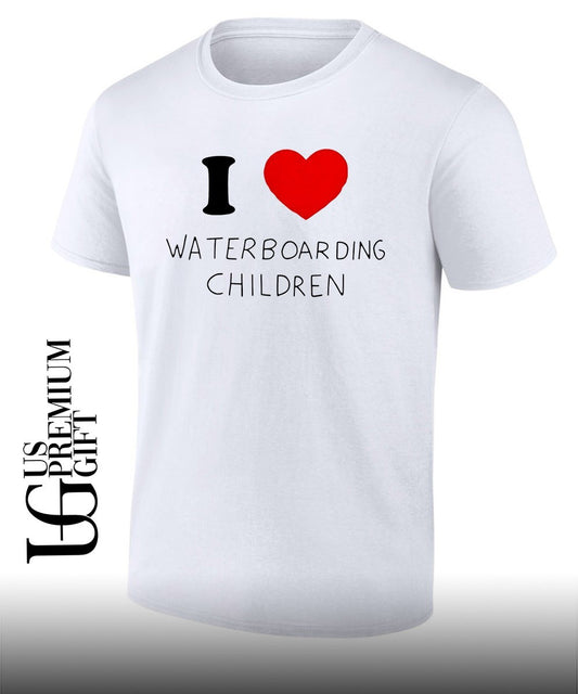 I love waterboarding children shirt