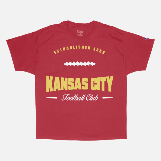 Retro Kansas City Football Fan Graphic Tee