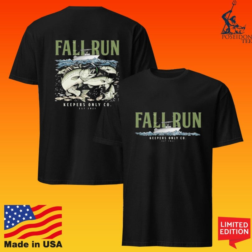 Keepers Only Fall Run Black Heavyweight T-shirt