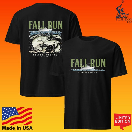 Keepers Only Fall Run Black Heavyweight T-shirt