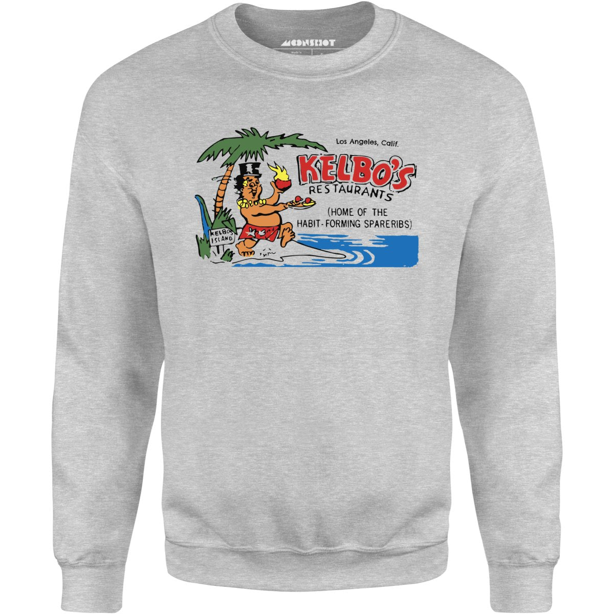 Kelbo's v2 - Los Angeles, CA - Vintage Tiki Bar - Unisex Sweatshirt