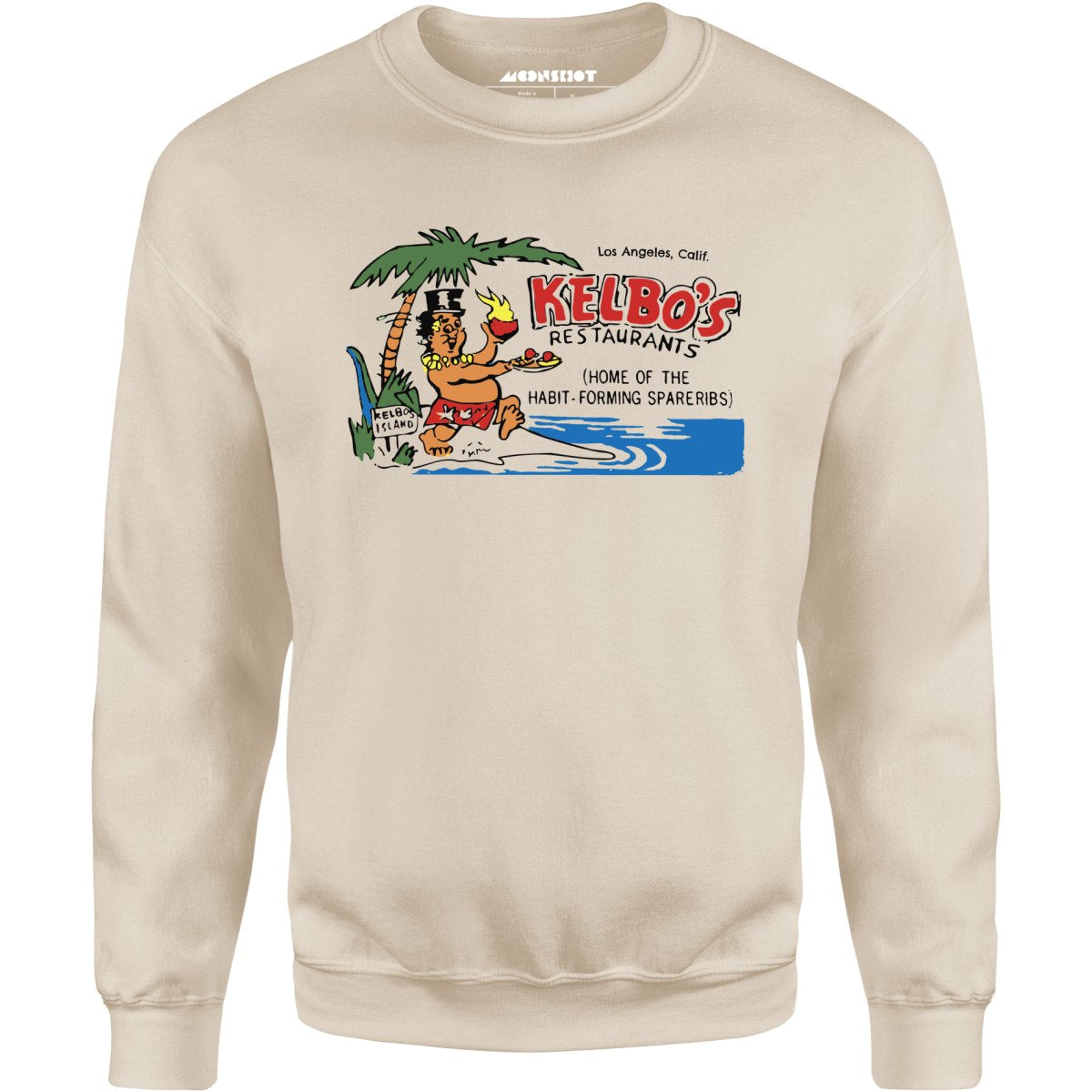 Kelbo's v2 - Los Angeles, CA - Vintage Tiki Bar - Unisex Sweatshirt