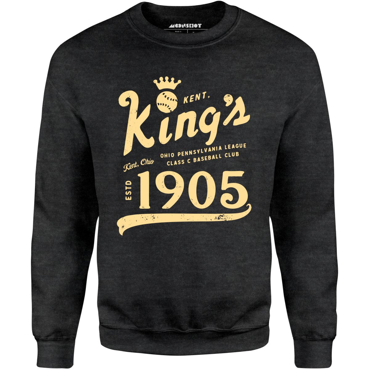 Kent Kings - Ohio - Vintage Defunct Baseball Teams - Unisex Sweatshirt