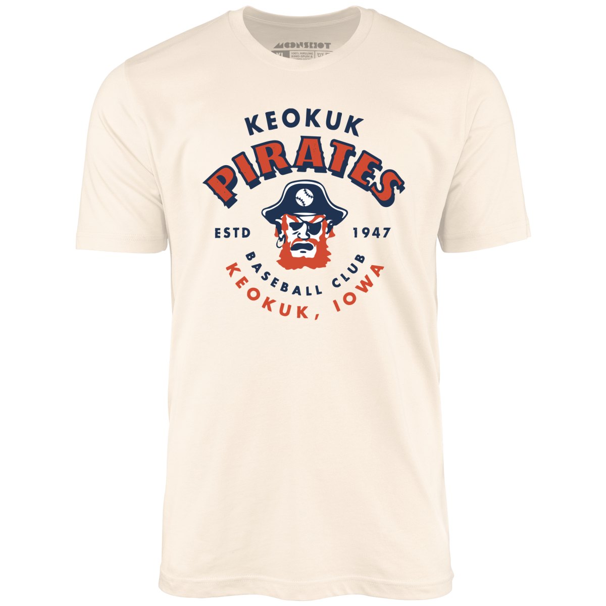 Keokuk Pirates - Iowa - Vintage Defunct Baseball Teams - Unisex T-Shirt