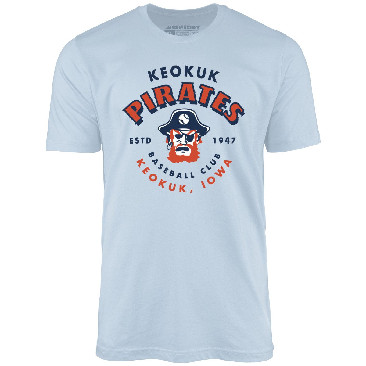 Keokuk Pirates - Iowa - Vintage Defunct Baseball Teams - Unisex T-Shirt