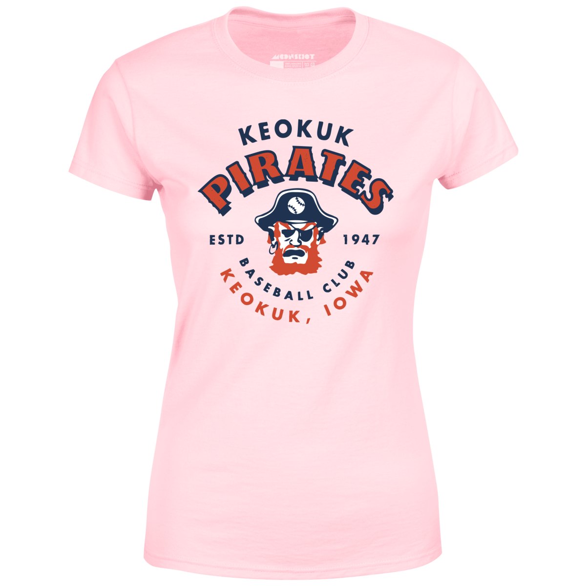 Keokuk Pirates - Iowa - Vintage Defunct Baseball Teams - Women's T-Shirt
