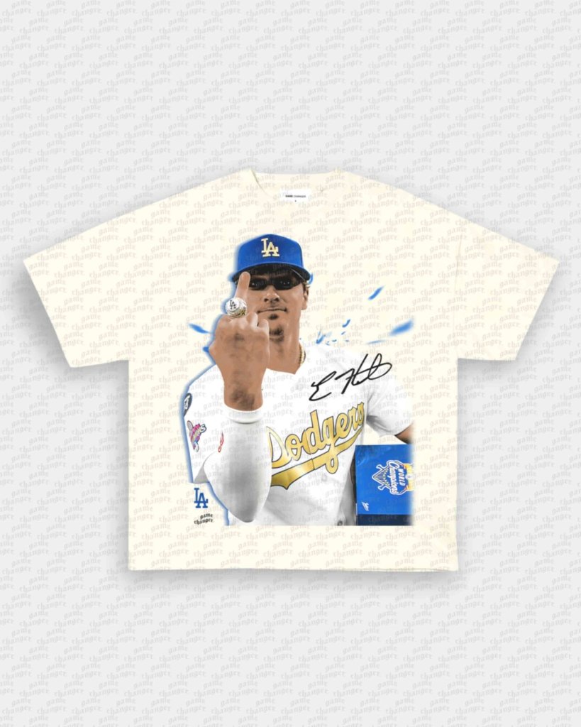KIKE HERNANDEZ V2 TEE - clothing by TeeHivey.com (Image 2)