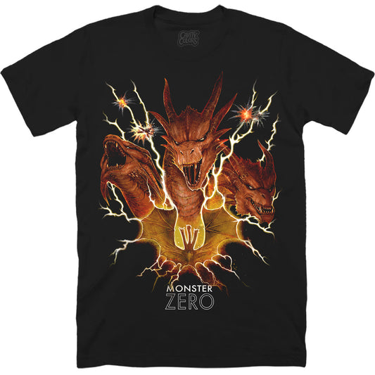 KING GHIDORAH: MONSTER ZERO - T-SHIRT - clothing by TeeHivey.com (Image 1)