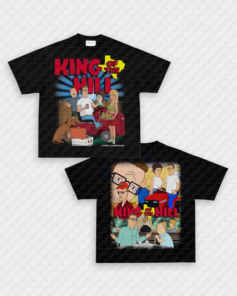 KING OF THE HILL V2 TEE - [DS] - clothing by TeeHivey.com (Image 2)