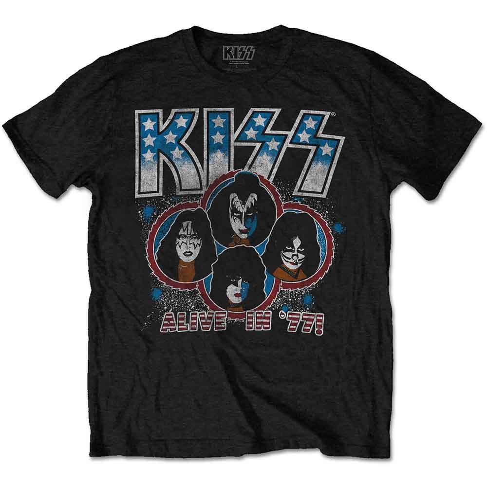 Alive In '77 T Shirt Black