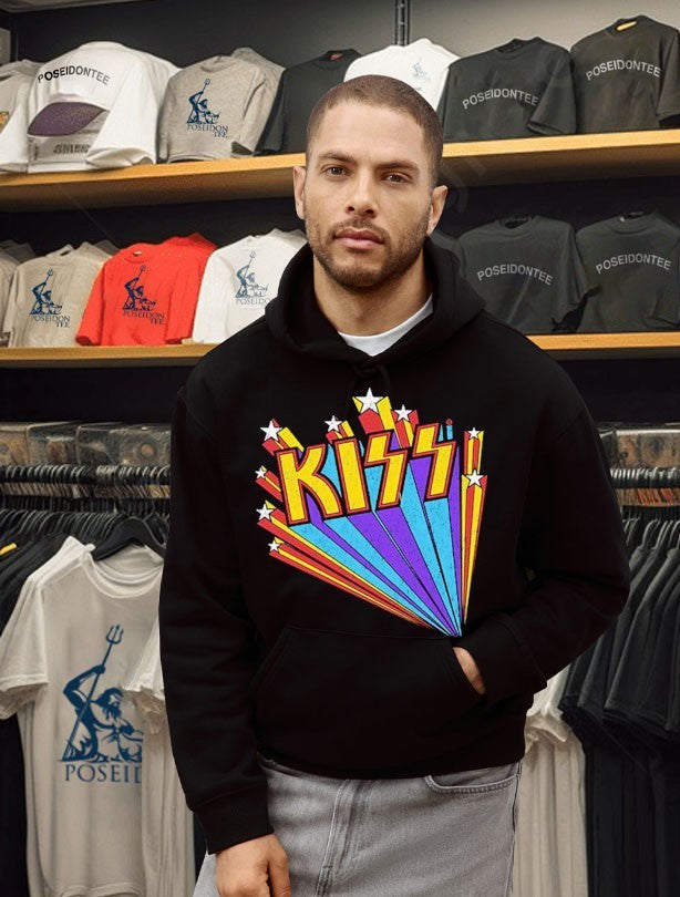 Kiss X Roblox Stars Logo T-shirt