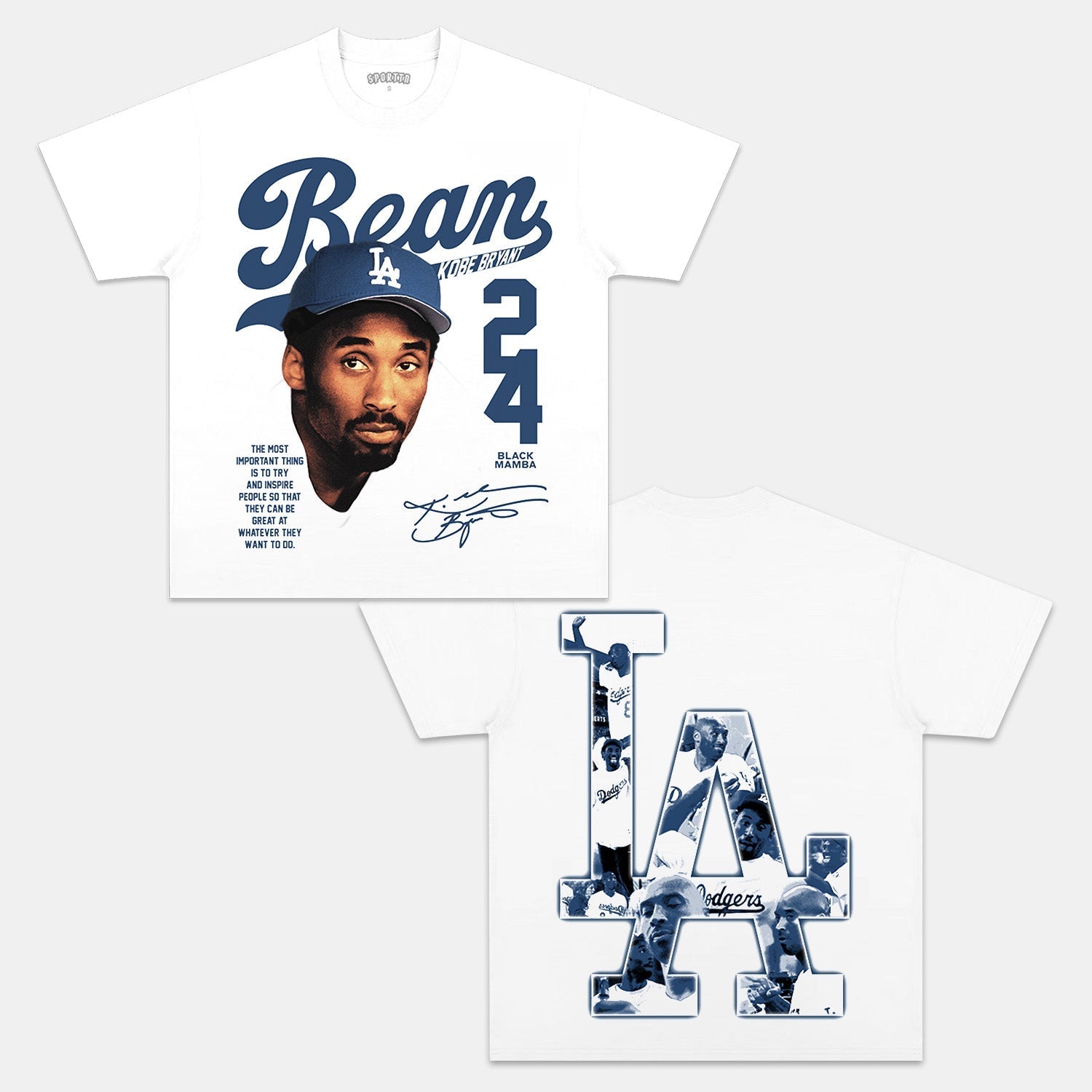 KOBE TEE Style016 - clothing by TeeHivey.com (Image 1)
