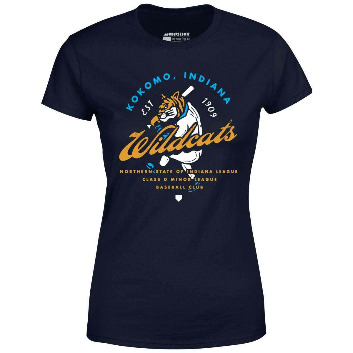 Kokomo Wildcats - Indiana - Vintage Defunct Baseball Teams - Women's T-Shirt