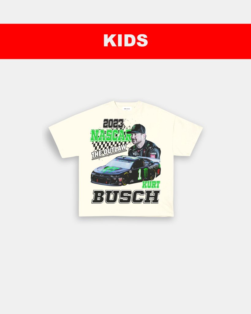 KURT BUSCH - KIDS TEE - clothing by TeeHivey.com (Image 4)