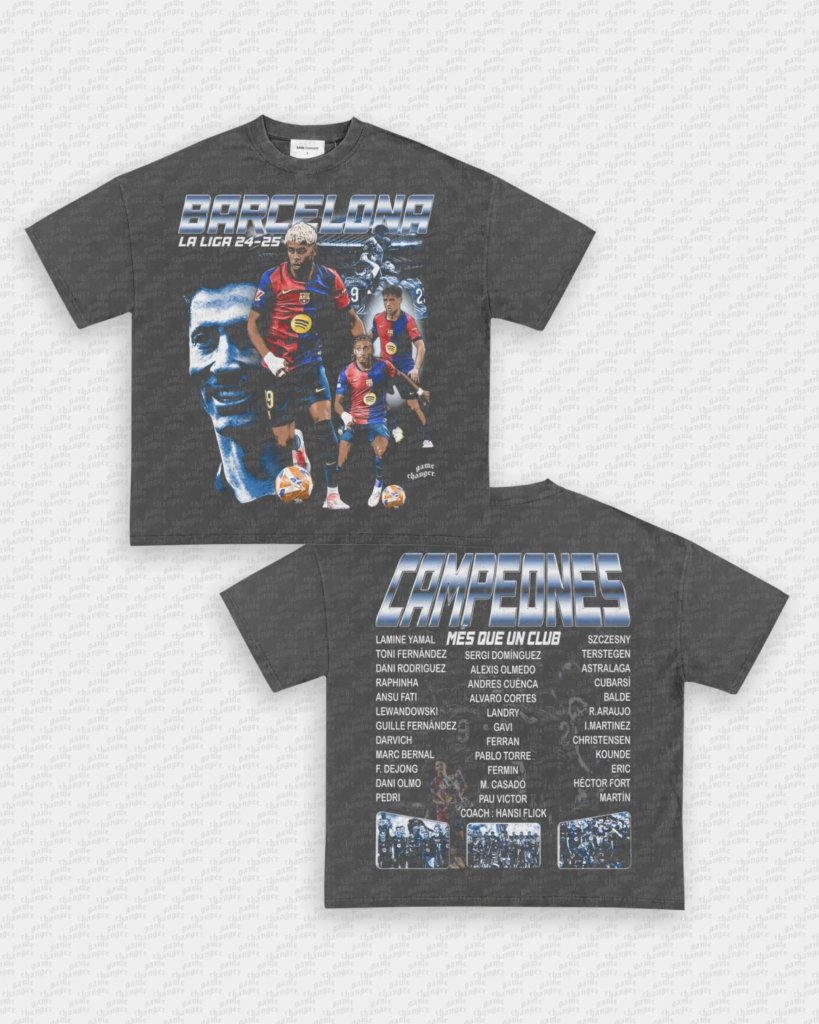 LA LIGA CAMPEONES 24-25 TEE - [DS]