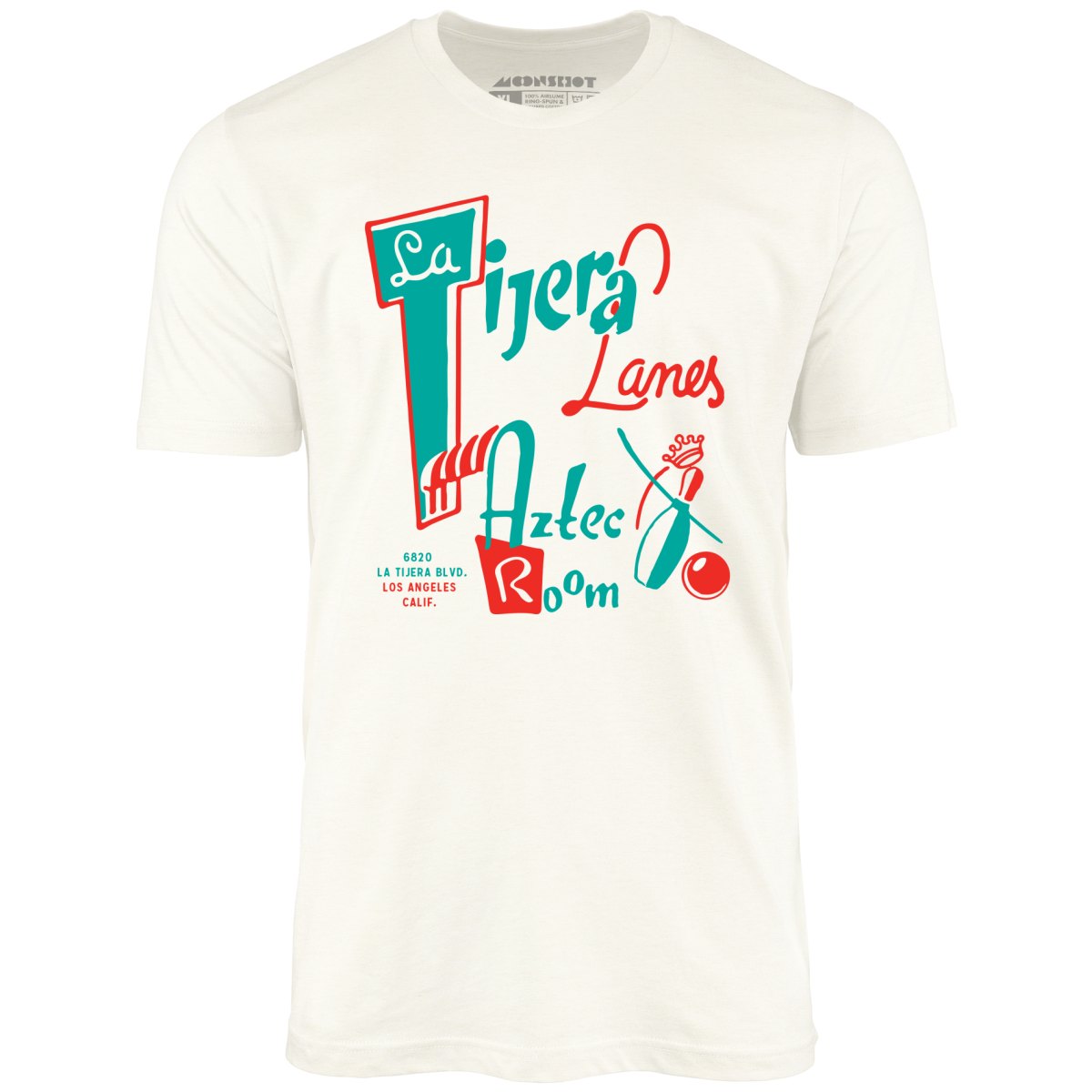 La Tijera Lanes - Los Angeles, CA - Vintage Bowling Alley - Unisex T-Shirt