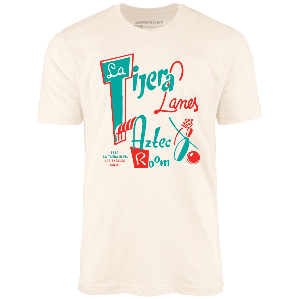 La Tijera Lanes - Los Angeles, CA - Vintage Bowling Alley - Unisex T-Shirt