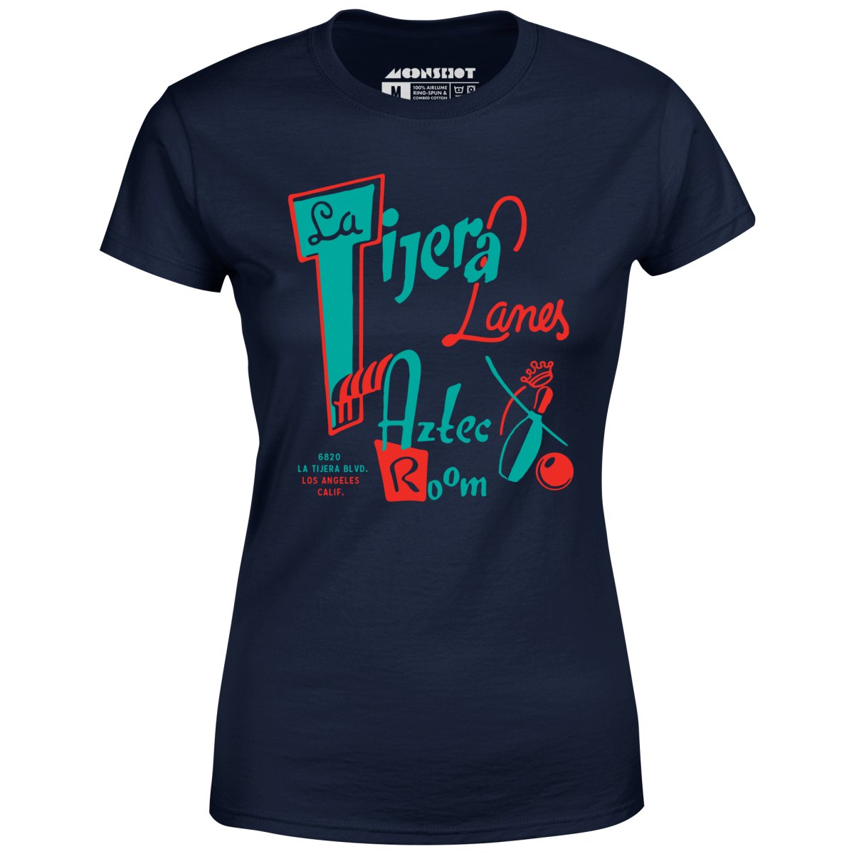 La Tijera Lanes - Los Angeles, CA - Vintage Bowling Alley - Women's T-Shirt