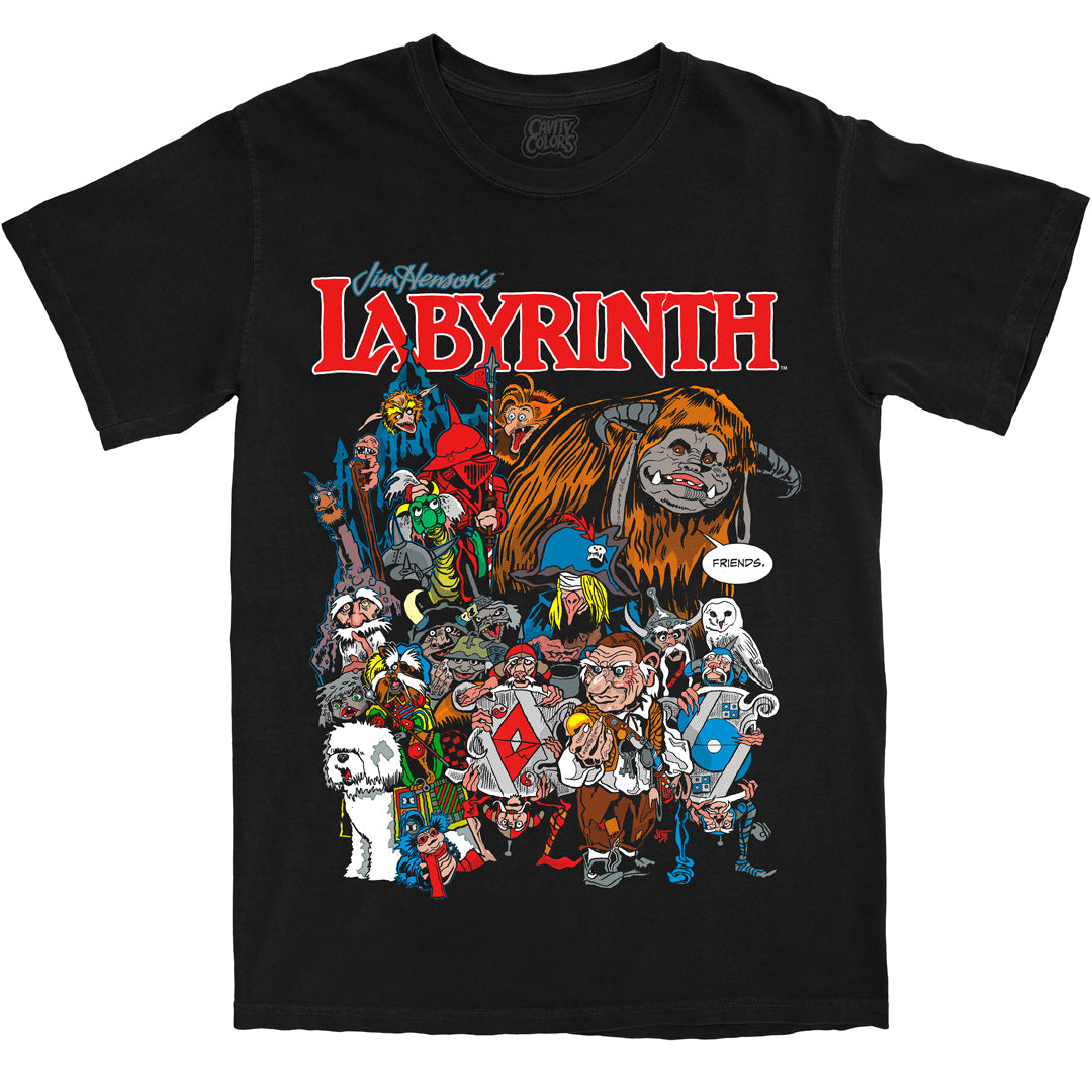LABYRINTH: GOBLIN CITY - T-SHIRT (COMFORT COLORS)