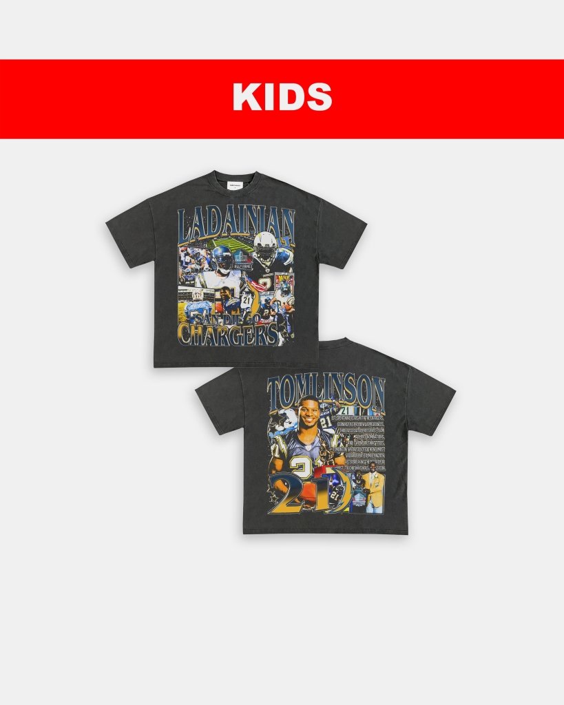 LADAINIAN TOMLINSON 2 DS - KIDS TEE [DS] - clothing by TeeHivey.com (Image 5)