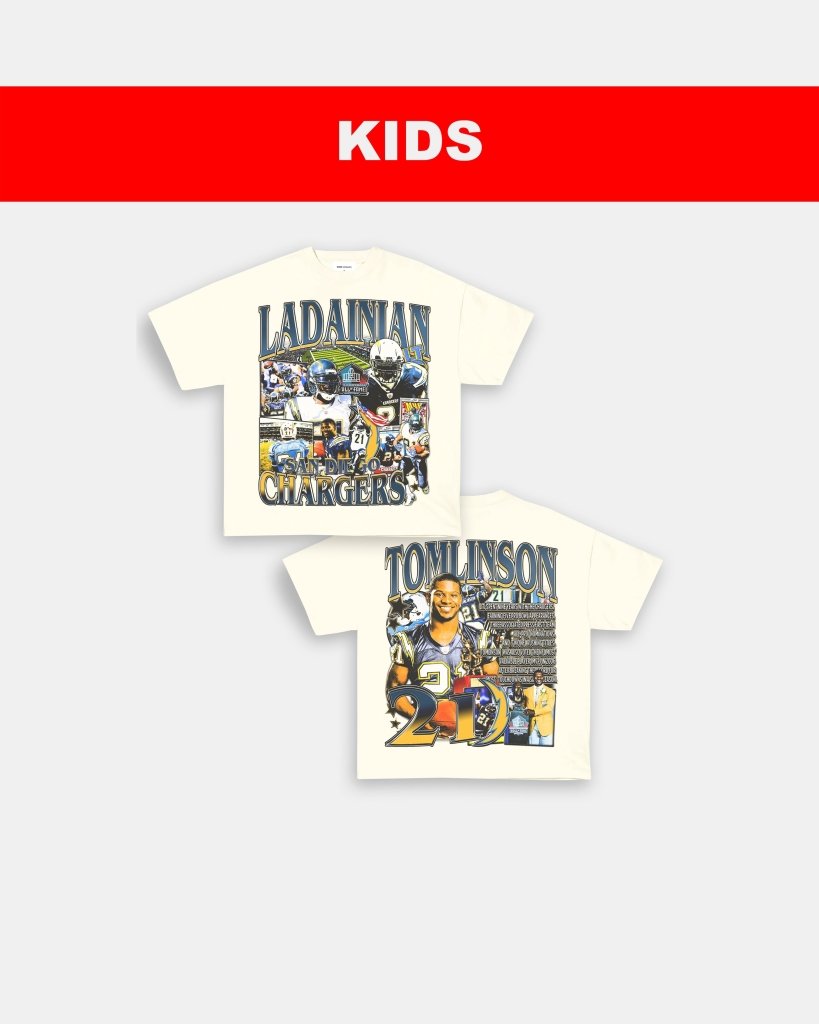 LADAINIAN TOMLINSON 2 DS - KIDS TEE [DS] - clothing by TeeHivey.com (Image 4)