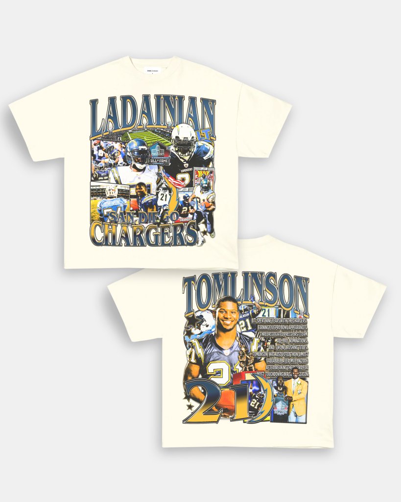 LADAINIAN TOMLINSON 2 TEE - [DS] - clothing by TeeHivey.com (Image 2)