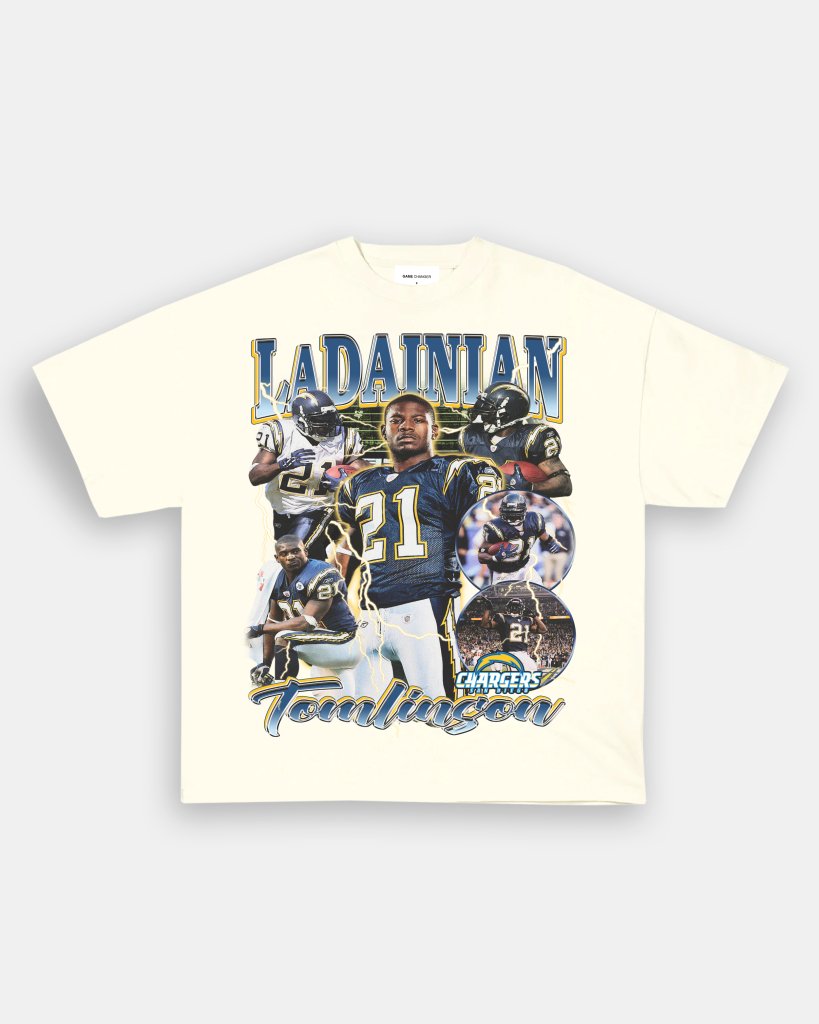 LADAINIAN TOMLINSON TEE - clothing by TeeHivey.com (Image 2)