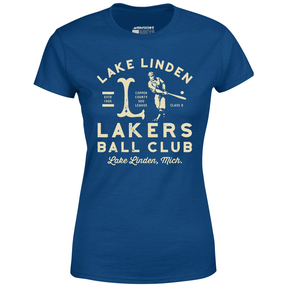 Lake Linden Lakers - Michigan - Vintage Defunct Baseball Teams - Women's T-Shirt