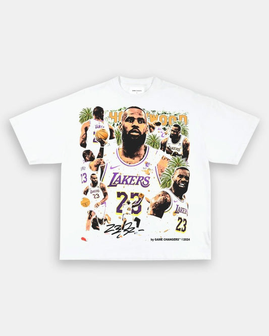 LAKERS LEBRON V2 TEE - clothing by TeeHivey.com (Image 1)