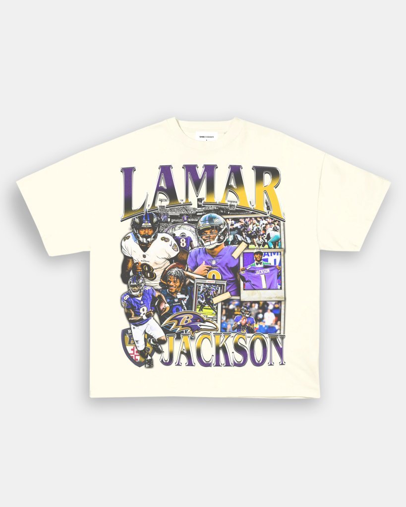 LAMAR JACKSON TEE Style002 - clothing by TeeHivey.com (Image 2)