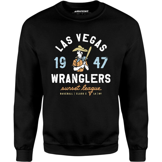 Las Vegas Wranglers - Nevada - Vintage Defunct Baseball Teams - Unisex Sweatshirt