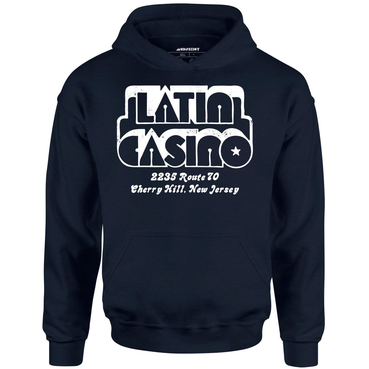 Latin Casino v2 - Cherry Hill, NJ - Vintage Nightclub - Unisex Hoodie