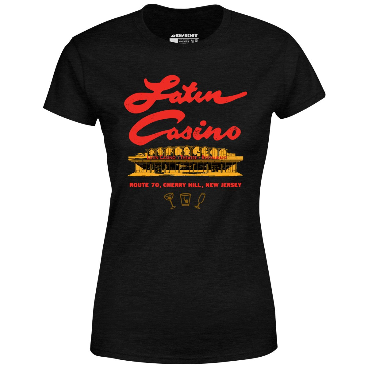 Latin Casino v3 - Cherry Hill, NJ - Vintage Nightclub - Women's T-Shirt