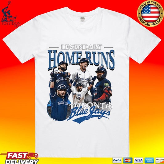 Legendary Home Runs Toronto Blue Jays T-shirt