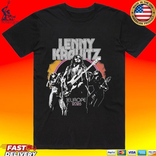 Lenny Kravitz Europe 2026 T-shirt