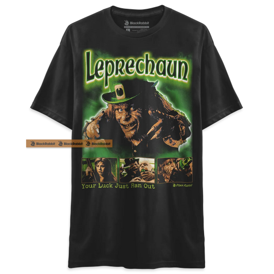 Leprechaun Your Luck Just Ran Out 90s Horror Movie Retro Vintage Bootleg Unisex Classic T-Shirt