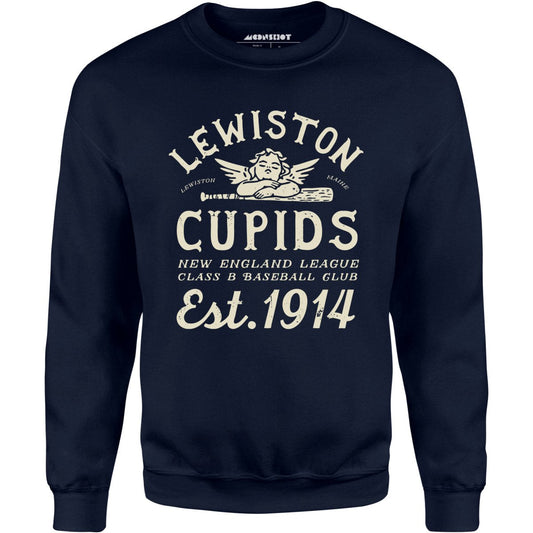Lewiston Cupids - Maine - Vintage Defunct Baseball Teams - Unisex Sweatshirt