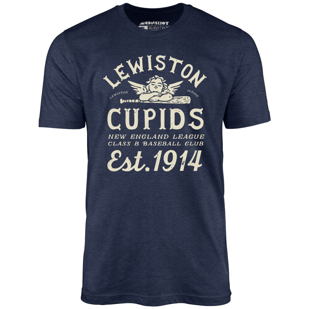 Lewiston Cupids - Maine - Vintage Defunct Baseball Teams - Unisex T-Shirt