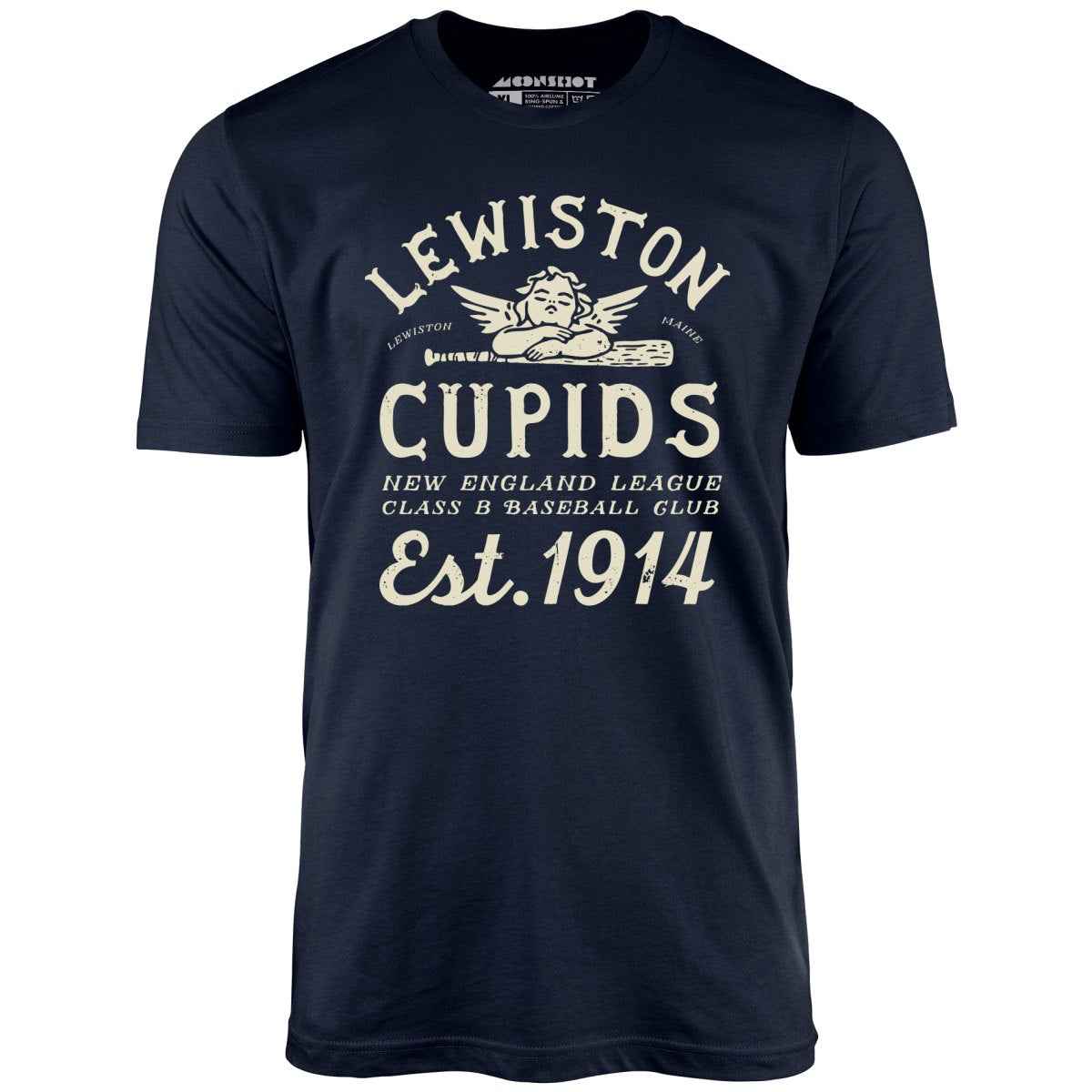 Lewiston Cupids - Maine - Vintage Defunct Baseball Teams - Unisex T-Shirt