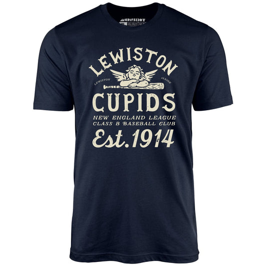 Lewiston Cupids - Maine - Vintage Defunct Baseball Teams - Unisex T-Shirt