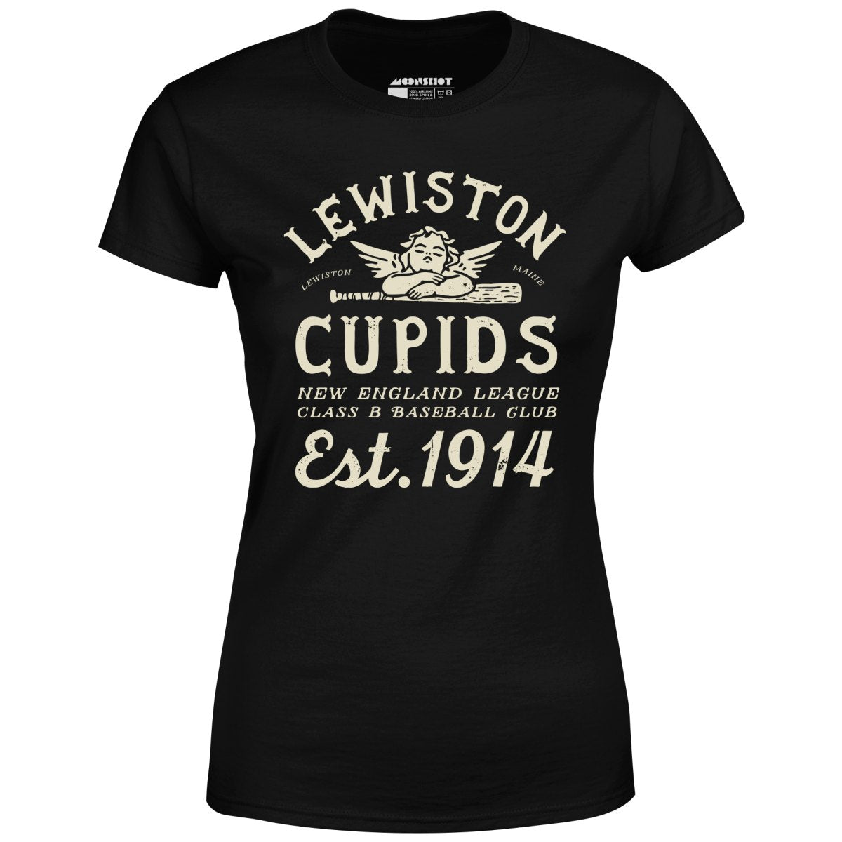 Lewiston Cupids - Maine - Vintage Defunct Baseball Teams - Women's T-Shirt