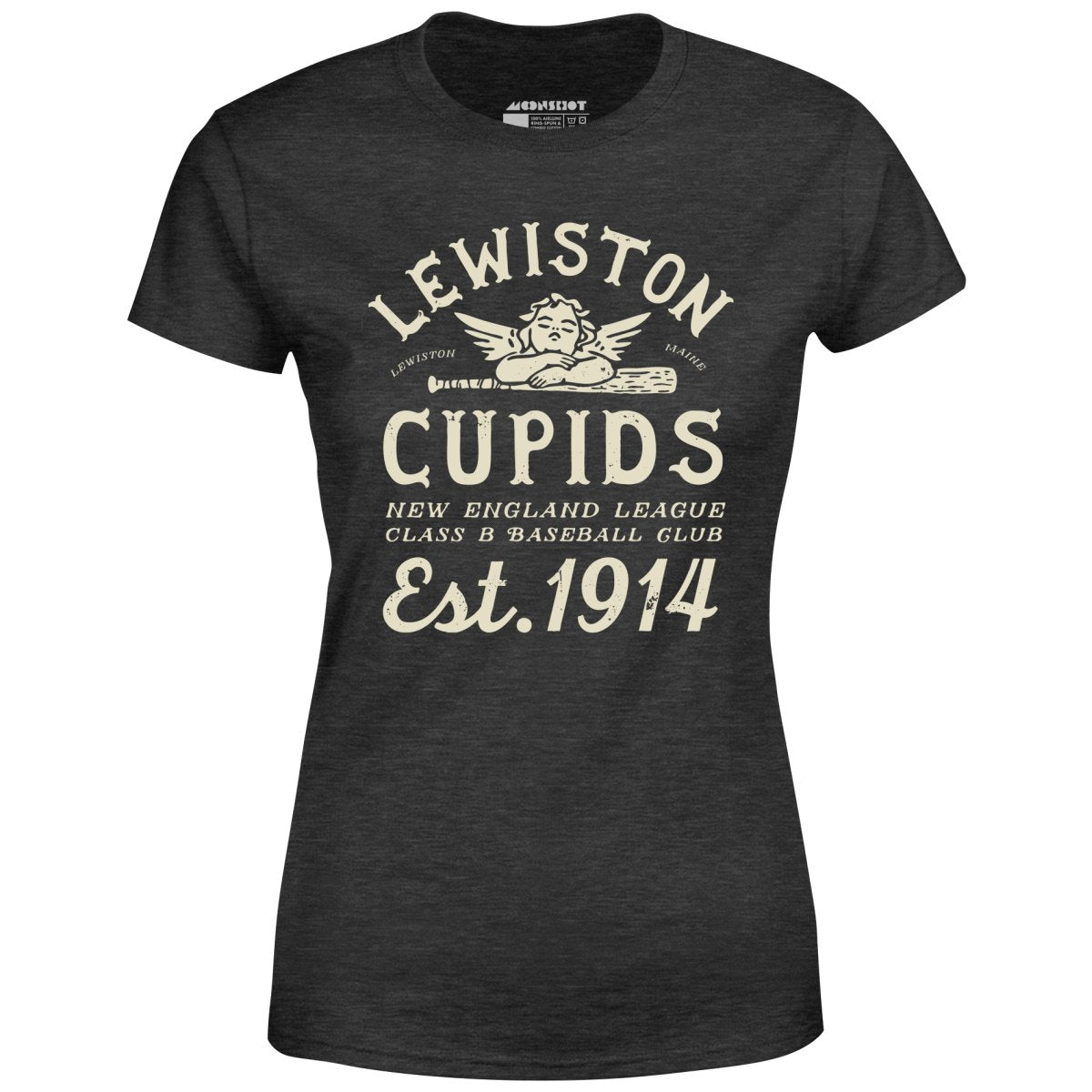 Lewiston Cupids - Maine - Vintage Defunct Baseball Teams - Women's T-Shirt